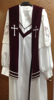 Clergy Robe & Stole Set