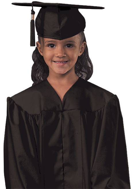 preschool and kindergarten graduation caps & gowns
