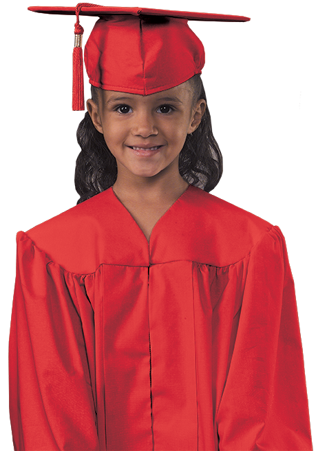 preschool and kindergarten graduation caps gowns